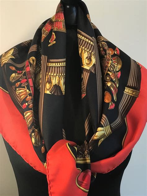 hermes style vintage scarf|vintage Hermes scarf for sale.